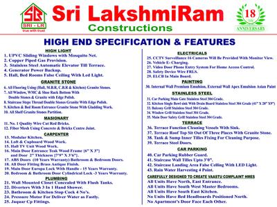 Project Image of 745.0 - 991.0 Sq.ft 2 BHK Apartment for buy in SRI LR APOORVAM