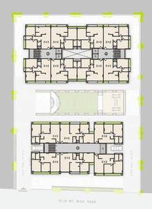 Project Image of 663.0 - 727.0 Sq.ft 2 BHK Apartment for buy in Swamaan Solarity