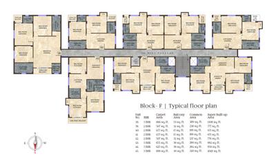 Project Image of 1050 Sq.ft 3 BHK Apartment / Flat for sale in New Town for Rs. 5100000