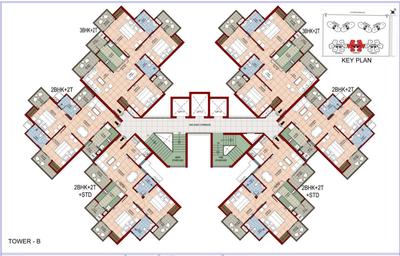 Project Image of 999.0 - 2313.0 Sq.ft 2 BHK Apartment for buy in Vyom Organic Golf Homes