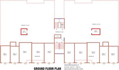Shree Residency Phase A Images for Cluster Plan of UK Shree Residency Phase A 2