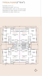 Project Image of 677.05 - 690.4 Sq.ft 2 BHK Apartment for buy in Hiya Kishan 26