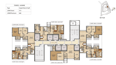 Project Image of 351.54 - 1249.0 Sq.ft 1 BHK Apartment for buy in Runwal Bliss