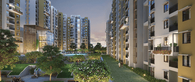 Project Image of 0.0 - 1034.0 Sq.ft 2 BHK Apartment for buy in Purva Zenium 2
