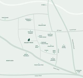 Project Image of 1910 Sq.ft 3 BHK Apartment / Flat for sale in Baner for Rs. 26000000