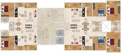 Project Image of 766.0 - 815.37 Sq.ft 2 BHK Apartment for buy in Yashodham Wing C D Phase 1