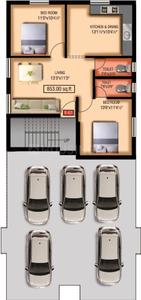Project Image of 469.0 - 908.0 Sq.ft 1 BHK Apartment for buy in VGK Sumangali