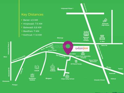 Project Image of 1251 Sq.ft 3 BHK Apartment / Flat for sale in Sus for Rs. 8800000
