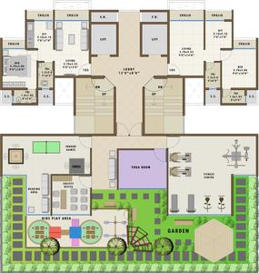 Project Image of 715.0 - 1115.0 Sq.ft 1 BHK Apartment for buy in Neelkanth Majestic