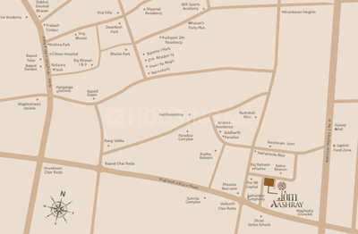 Project Image of 145.64 - 515.48 Sq.ft 1 BHK Apartment for buy in Om Aashray