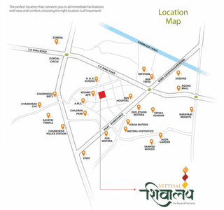 Project Image of 826.78 - 892.44 Sq.ft 3 BHK Apartment for buy in Vitthal Shivalay
