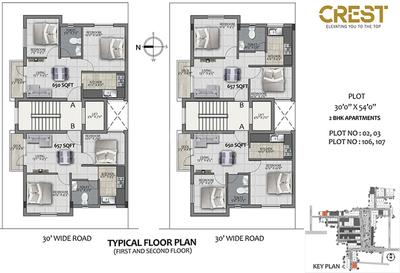 Project Image of 192.0 - 476.0 Sq.ft 1 BHK Apartment for buy in Vijay Shanthi Crest
