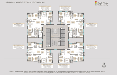 Project Image of 1665 Sq.ft 4 BHK Apartment / Flat for sale in Kandivali East for Rs. 46000000
