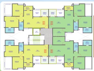 Project Image of 678.0 - 873.0 Sq.ft 2 BHK Apartment for buy in Dreams Rakshak