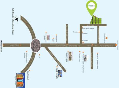 Green Huts Location Plan 1