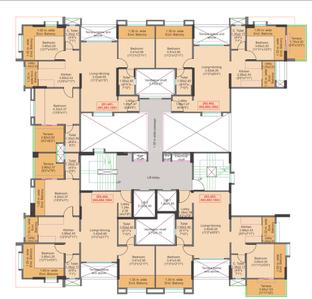 Project Image of 815.0 - 1075.0 Sq.ft 2 BHK Apartment for buy in Shree Venktesh Viom