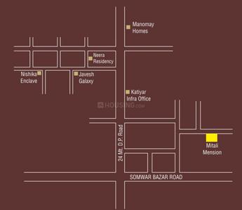 Project Image of 0.0 - 2168.0 Sq.ft 4 BHK Apartment for buy in Katiyar Mitali Mansion
