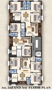 Project Image of 875.0 - 1331.0 Sq.ft 2 BHK Apartment for buy in Badhri Navarathna