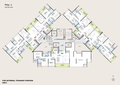 Project Image of 1428 Sq.ft 3 BHK Apartment / Flat for sale in Mundhwa for Rs. 16200000