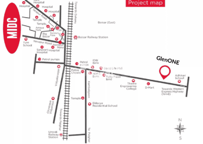 Project Image of 165.55 - 705.04 Sq.ft 1 RK Apartment for buy in Glenteck Glenone Phase 2