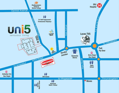 Project Image of 865.0 - 1395.0 Sq.ft 2 BHK Apartment for buy in S And S Uni5