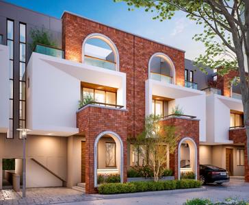 Project Image of 1106.42 - 1348.4 Sq.ft 4 BHK Villa for buy in Shreeji Auro Crystal