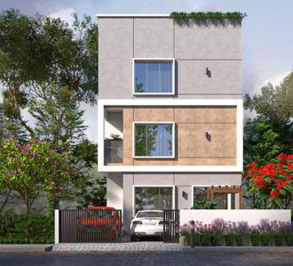Project Image of 1705.0 - 2700.0 Sq.ft 3.5 BHK Villa for buy in Shanders South City