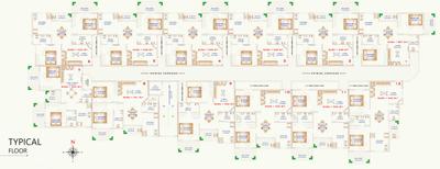 Project Image of 845.0 - 940.0 Sq.ft 2 BHK Apartment for buy in Maz Rd 10X