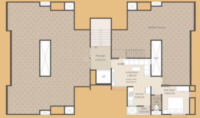 Project Image of 349.0 - 428.0 Sq.ft 1 BHK Apartment for buy in Purv Gold