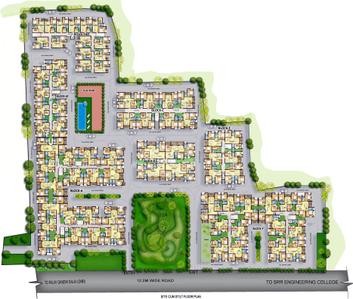 Project Image of 1203 Sq.ft 3 BHK Apartment / Flat for sale in Padur for Rs. 6400000