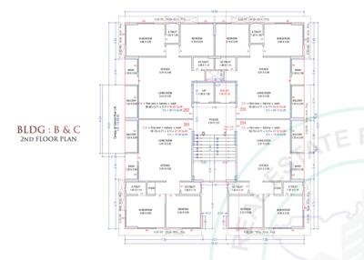 Project Image of 744.11 - 774.57 Sq.ft 2 BHK Apartment for buy in Anmol Luxuria