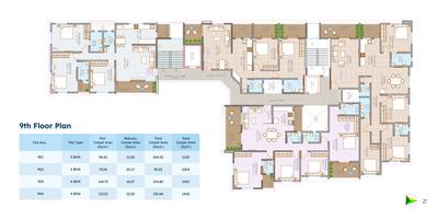 Project Image of 868.0 - 1460.0 Sq.ft 2 BHK Apartment for buy in 204 Blue Paradise