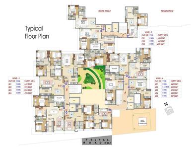 Project Image of 357.0 - 1034.0 Sq.ft 1 BHK Apartment for buy in Matoshree Vijayraj Residency