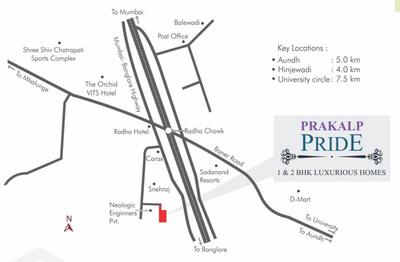 Project Image of 400.0 - 709.0 Sq.ft 1 BHK Apartment for buy in Prakalp Pride 