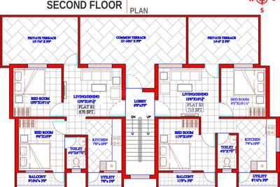 Project Image of 645.0 - 1090.0 Sq.ft 2 BHK Apartment for buy in Oyester Chandra Pushpanjali