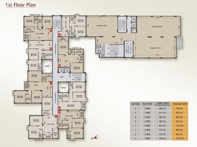 Project Image of 748.0 - 1246.0 Sq.ft 2 BHK Apartment for buy in Dignity Heights