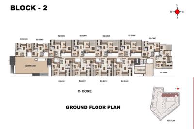 Project Image of 1430.0 - 2518.0 Sq.ft 3 BHK Apartment for buy in Casagrand Osaka