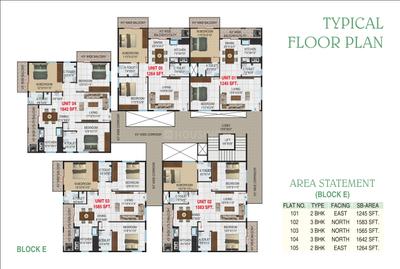 Project Image of 1175.0 - 1672.0 Sq.ft 2 BHK Apartment for buy in Shivaganga A R Prakruthi