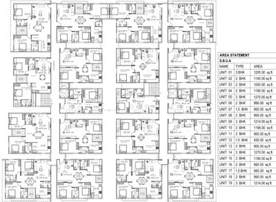 Project Image of 1235 Sq.ft 3 BHK Apartment / Flat for sale in Electronic City for Rs. 8500000