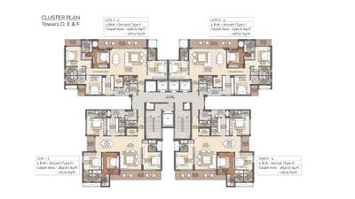 Project Image of 1891.67 - 1916.21 Sq.ft 4 BHK Apartment for buy in Valencia Towers Phase 2