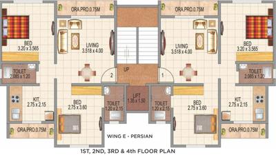 Project Image of 484.0 - 854.0 Sq.ft 1 BHK Apartment for buy in GBK Vishwajeet Edge