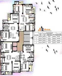 Project Image of 486.0 - 831.0 Sq.ft 2 BHK Apartment for buy in Green Leaf