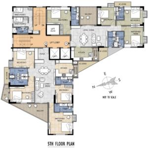 Project Image of 2615 Sq.ft 4 BHK Apartment / Flat for sale in Entally for Rs. 34000000