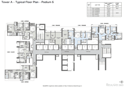 Project Image of 610.0 - 1312.0 Sq.ft 2 BHK Apartment for buy in L And T Rejuve 360 Tower A