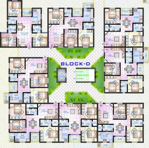 Project Image of 605.0 - 1033.0 Sq.ft 2 BHK Apartment for buy in Aryan Golden Arena