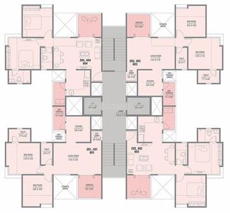 Project Image of 549.0 - 786.0 Sq.ft 2 BHK Apartment for buy in Gini Belvista Phase I