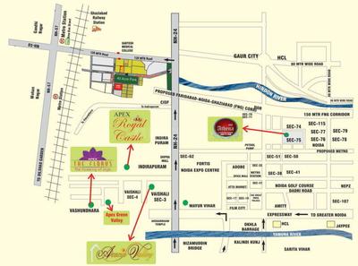 Project Image of 1700.0 - 1970.0 Sq.ft 3 BHK Apartment for buy in Apex Buildcon Royal Castle