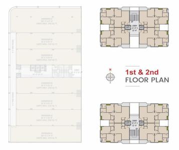 Project Image of 0.0 - 1163.0 Sq.ft 3 BHK Apartment for buy in Madhuvan The Nexus