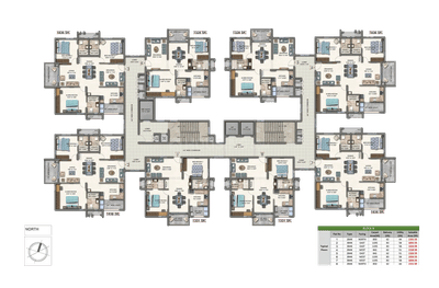 Project Image of 1600 Sq.ft 2.5 BHK Apartment / Flat for sale in Osman Nagar for Rs. 15500000