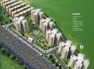 Project Image of 635.0 - 980.0 Sq.ft 1 BHK Apartment for buy in BDI Ambaram